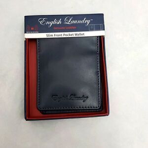 English Laundry Money Clip Pocket Wallet New